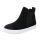 Fekete magasított szárú sportcipő / sneaker (X-36)